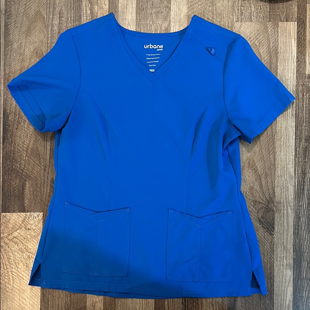 Urbane Blue Fitted Short Sleeve Tee